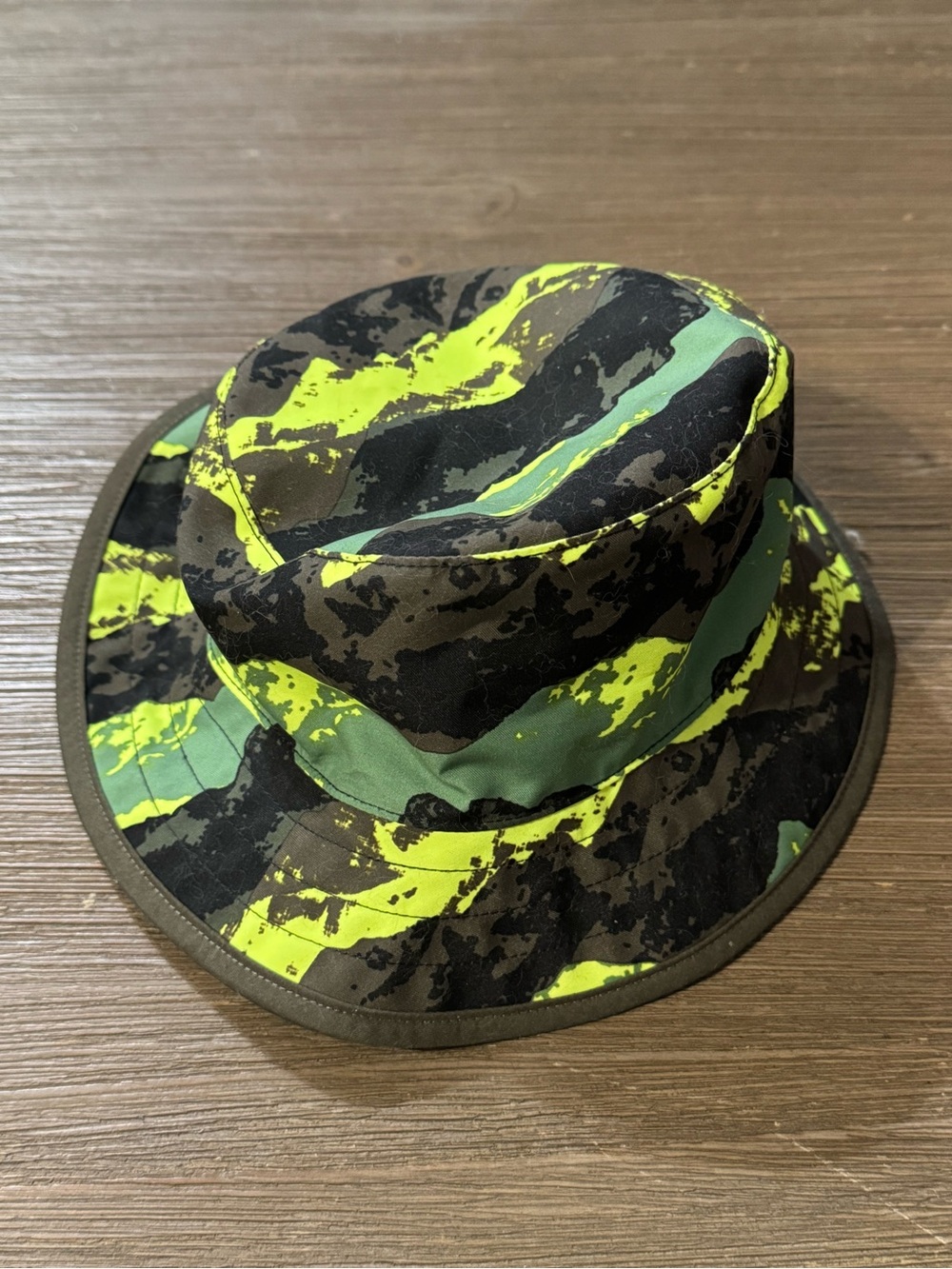 The North Face Olive Green Bucket Hat - Kids